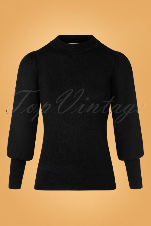 Compania Fantastica - Gillian trui in zwart 2