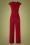 Very Cherry - 50s Venice Jumpsuit in Deep Red 2