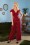 Very Cherry - 50s Venice Jumpsuit in Deep Red