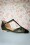 Zapatos con tira en T Toscana 50s en verde oscuro