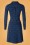Tante Betsy - 60s Trudy Hearts Dress in Blue 5