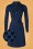 Tante Betsy - Trudy Hearts Dress Années 60 en Bleu 2