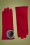 Amici - 50s Lucia Wool Gloves in Red