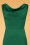 Collectif Clothing - Ingrid Fishtail maxi-jurk in smaragdgroen 4