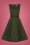Collectif Clothing - 50s Dale Swing Dress in Green 2
