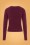 Collectif Clothing - 40s Cara Cardigan in Burgundy 4