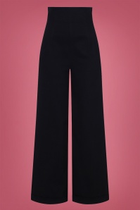 50s Kiki High Waisted Jeans in Black