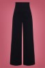 Collectif 29809 Kiki High Waisted Jeans in Black 20190430 021LW