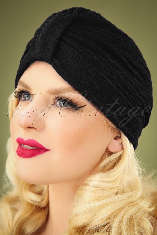 Brothers and Sisters - 40s Lamarck Turban in Black