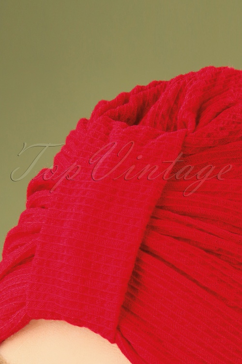 Brothers and Sisters - 40s Chatelet Turban in Red 3