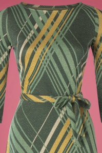 King Louie - 60s Betty Bronte Swing Dress in Sycamore Green 3