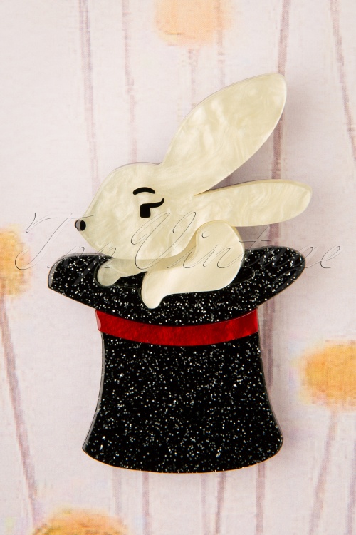 Erstwilder - 60s Trixie Bunny Hunny Brooch 