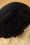 Collectif Clothing - Salma wollen hoed met platte pet in zwart 3