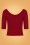 Collectif Clothing - Babette Jumper Années 50 en Rouge 3