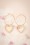 Darling Divine 31336 Earrings Pearl Gold Heart 190814 003W