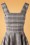 Bunny - Frostine Pinafore Tartan Dress Années 40 en Gris 4