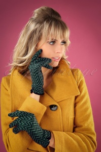 King Louie - 60s Indra Gloves in Pine Green 4