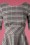 Bunny - 50s Frostine Tartan Swing Dress in Grey 3
