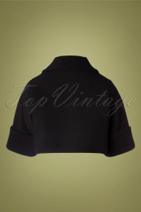 Belsira - 60s Claudie Wool Jacket in Black 5