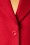 Belsira - 50s Dorrie Wool Coat in Lipstick Red 4