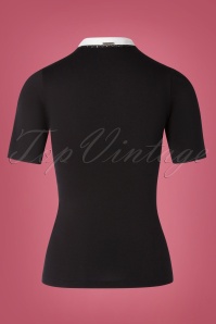 Vive Maria - 60s French Chic Shirt in Black 4