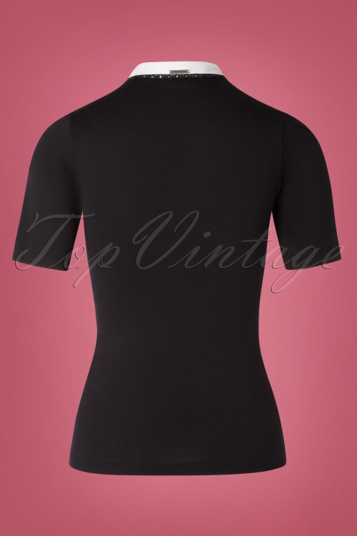 Vive Maria - Frans chic overhemd in zwart 4