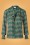 Mademoiselle YéYé - 60s Mindfulness Tres Chic Blouse in Green