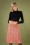 Compania Fantastica - 60s Falda Skirt in Peach Pink