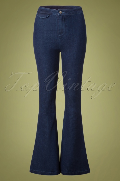 Sazz Vintage Clothing: (25x30) Women's Vintage 70s Disco Jeans. Super High  Waisted Bell Bottoms!