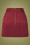 Louche - Amir Cord Mini Skirt Années 60 en Bordeaux 4