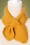 Banned Retro -  50s Fru Fru Knitted Scarf in Mustard