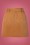 Louche - Amir Cord Mini Skirt Années 60 en Camel 4