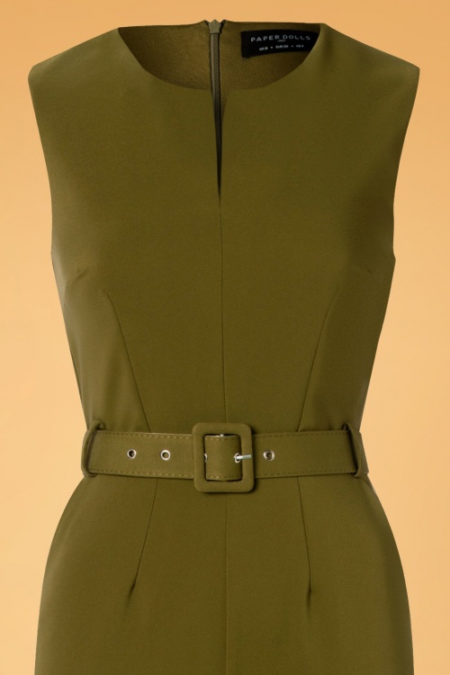 Paper Dolls - Kelly-Overall in Khaki 3