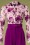 Paper Dolls - 60s Rosabella Floral Jumpsuit in Purple 3
