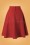 Banned Retro - Sally Swing Skirt Années 50 en Rouge Vif 2