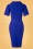 Vintage Diva  - The Jackie Pencil Dress in Royal Blue 5