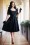 Vintage Diva 29626 Dahlia Swing Dress in Black 20190410 1W
