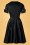 Vintage Diva 00000 Dahlia Swing Dress in Black 20190410 007W1