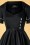 Vintage Diva 00000 Dahlia Swing Dress in Black 20190410 001V