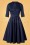 Vintage Diva 29611 Lily Swing Dress in Midnight Blue 20190410 004W