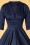 Vintage Diva 29611 Lily Swing Dress in Midnight Blue 20190410 001V