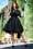 Vintage Diva  - Limited Edition ~ The Angie Swing Dress in Black
