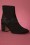 Tamaris - 60s Marley Embroidered Ankle Booties in Black  2