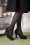 Lola Ramona ♥ Topvintage - 50s Angie Life Is A Party Suede Pumps in Black