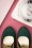 Lola Ramona ♥ Topvintage - 50s Angie Life Is A Party Suede Pumps in Bottle Green 3