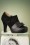 Lola Ramona ♥ Topvintage - Angie Take A Bow Shoe Booties Années 50 en Noir