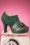Lola Ramona ♥ Topvintage - Angie Take A Bow Shoe Booties Années 50 en Vert Foncé 2