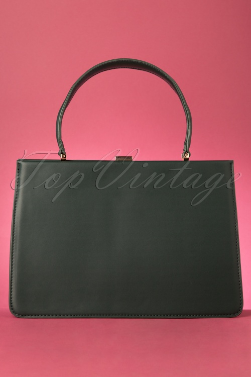 Collectif Clothing - Suzie Bag Années 50 en Vert 5