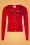 Banned 30628 Rocking Robin Cardigan in Red 20190626 002W