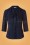Banned 30621 Perfect Bow Blouse Midnight Blue 20190626 011W